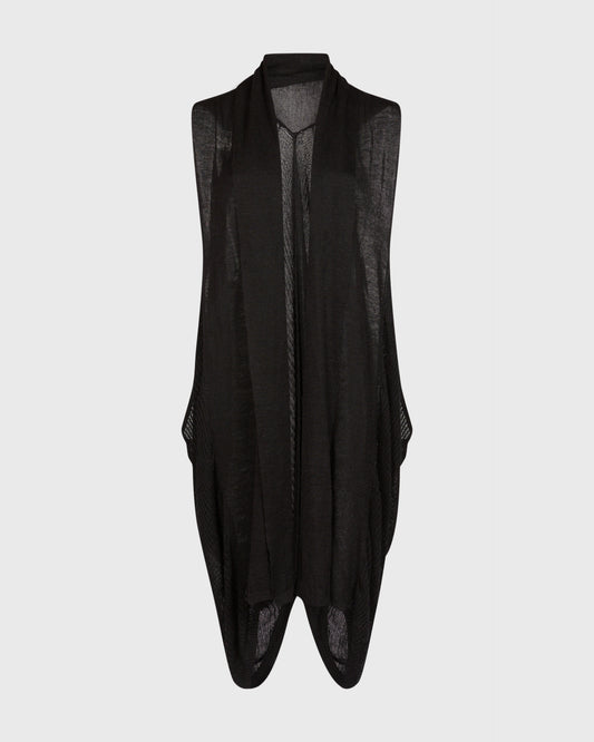 2ND DAY Sleeveless Long Cardigan
