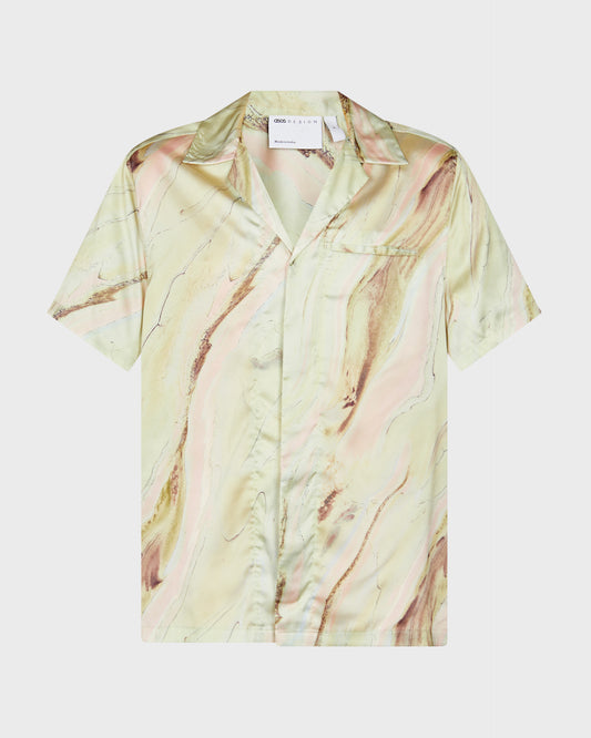 ASOS Design Printed S/S Shirt