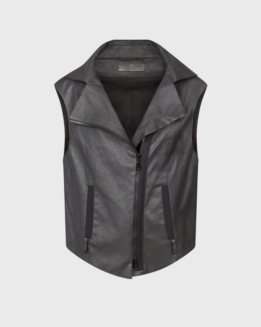 Annetto Gortz Sleeveless Jacket With Zip