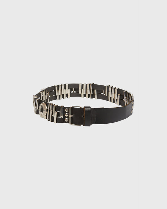 Unbranded Western Style Silver Hardware Belt
