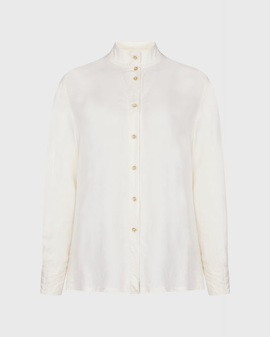 Bianca Fine Print Blouse