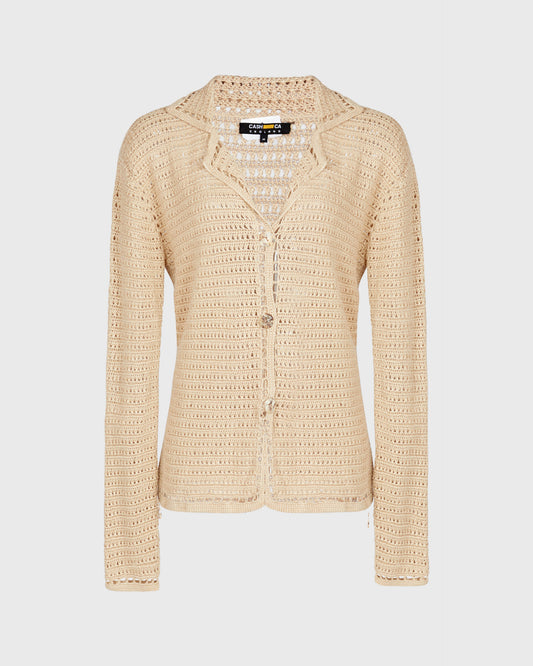 Cash Ca Crochet Shirt