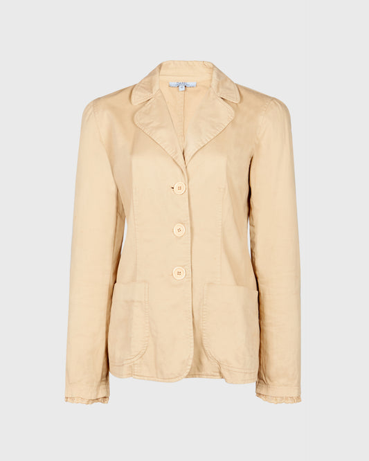 Darrel Broderie Detail Longline Blazer