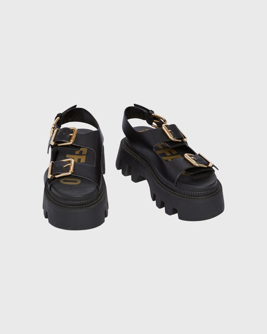 Buffalo Chunky sole strappy sandals