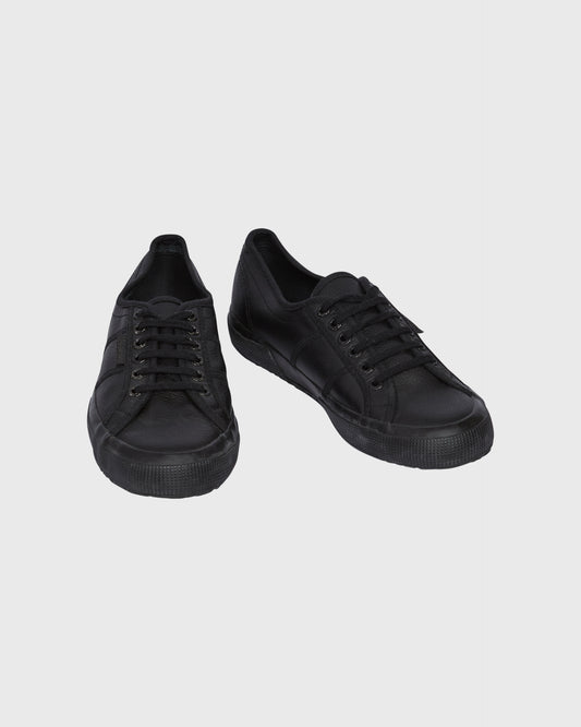 Superga Classic Plimsole Lace Up Trainers