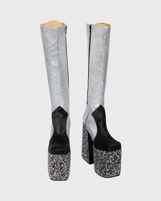 Roker Knee high extreme platform boots