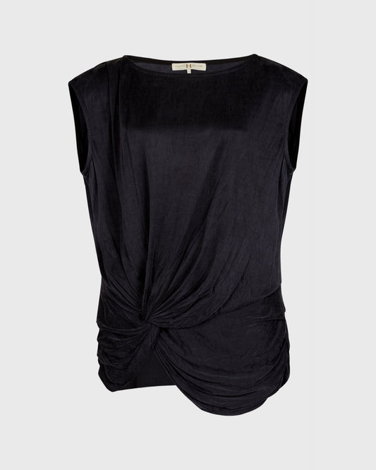 Halston Heritage Ruched Detail T-Shirt