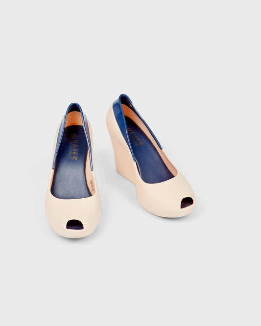 Haver Jelly Wedge Peep Toe