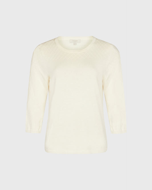 Hobbs 3/4 Sleeve Light Knit