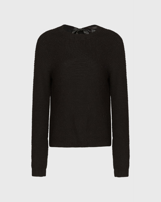 Hoss Chunky Jumper With Bow Detail