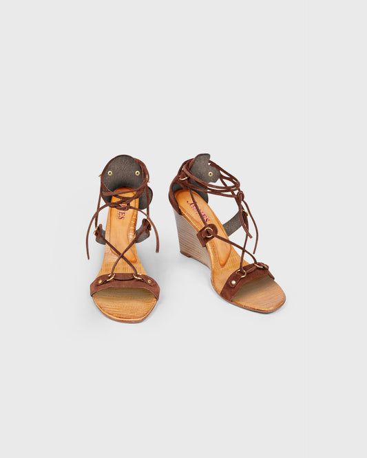 Jones Wedge Lace Sandal