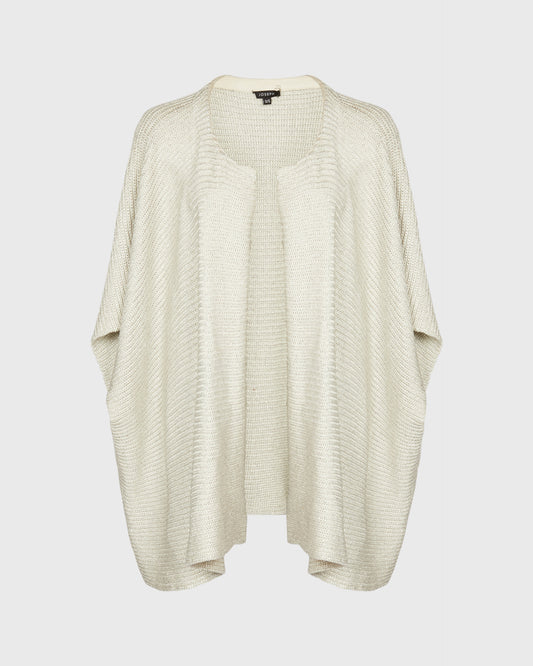 Joseph Chunky Cardigan With Metallic Yarn