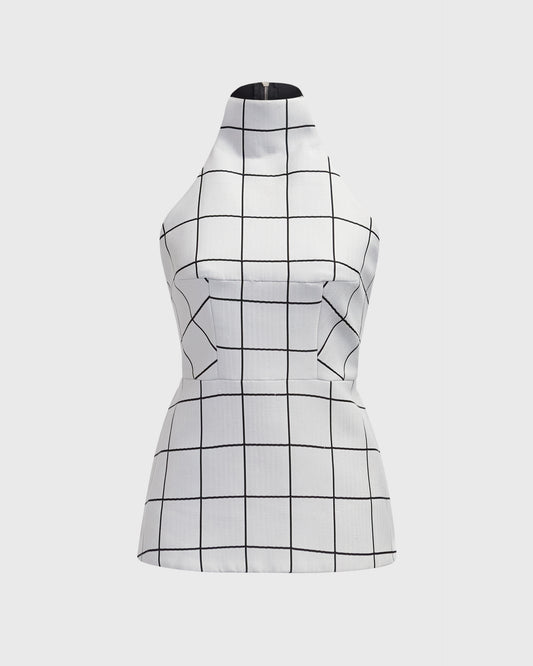 Josh Goot Structured Halter Top