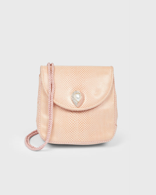 Judith Leiber Pearl Detail Mini Bag