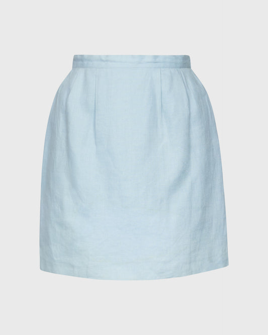Laura Ashley Linen Mini Skirt