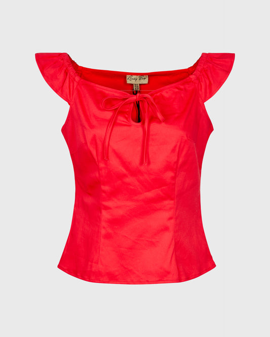 Lindy Bop Key Hole Top