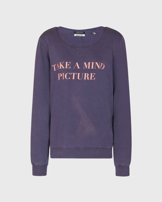 Maison Scotch Slogan Sweatshirt