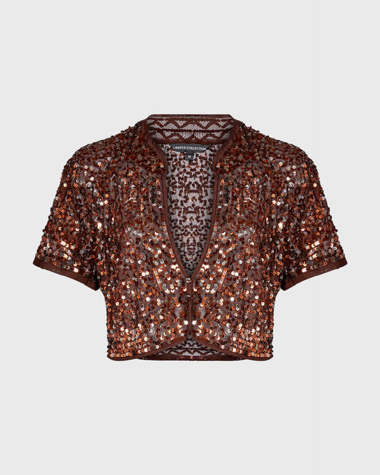 Limited Collection Sequinned Bolero