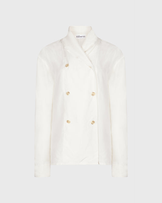 Olsen Double Button Blouse