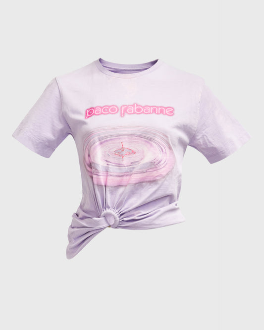 Paco Rabanne Y2K Bunched Tee