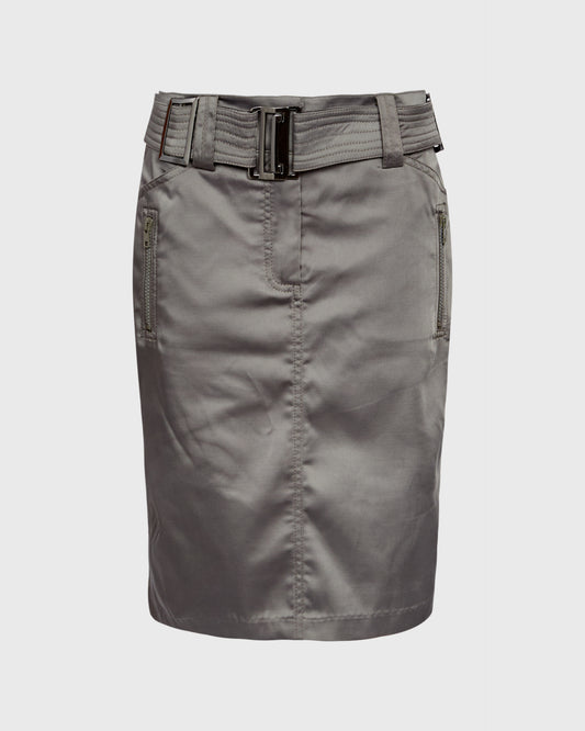 Philosophy Cargo Skirt With Belt