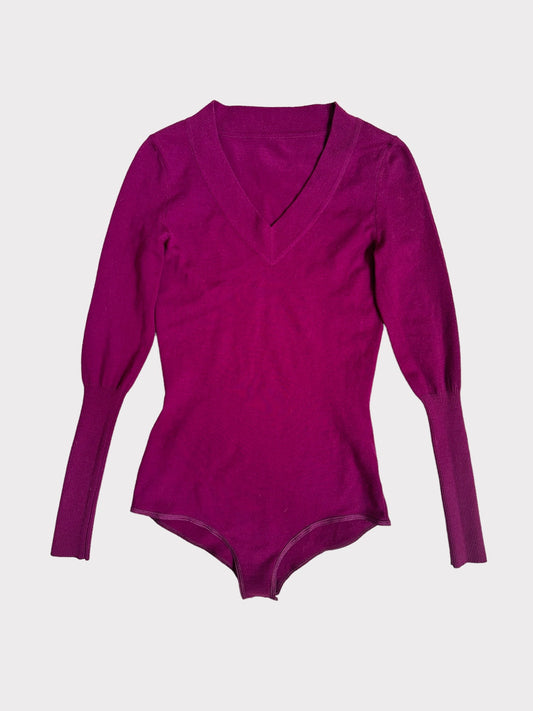 Alaia V-Neck Bodysuit