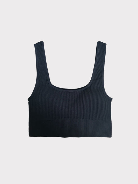 DKNY Black sports bra