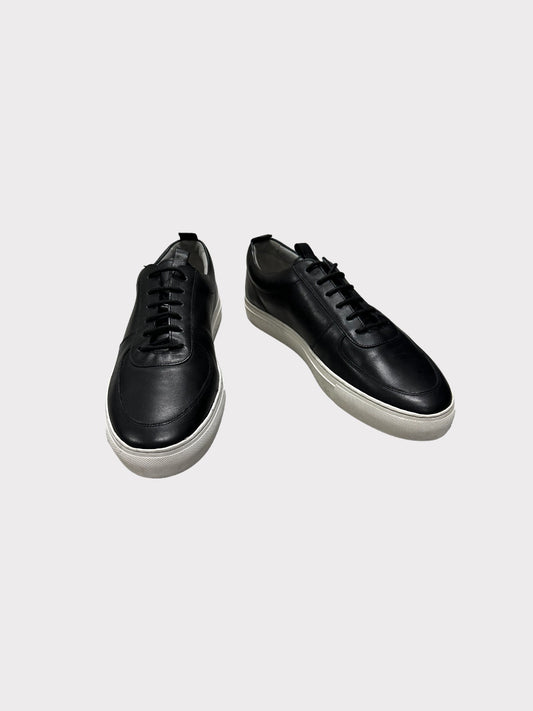 Grenson Black trainers with white sole