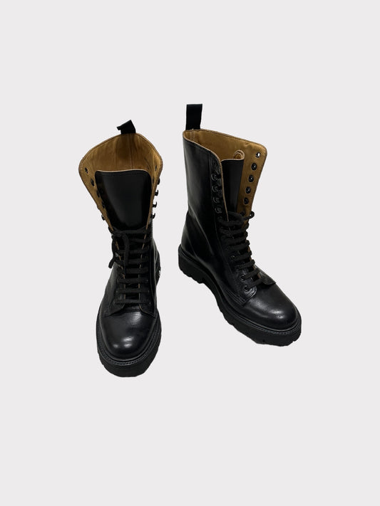 Grenson Chunky Sole Lace Up Boots