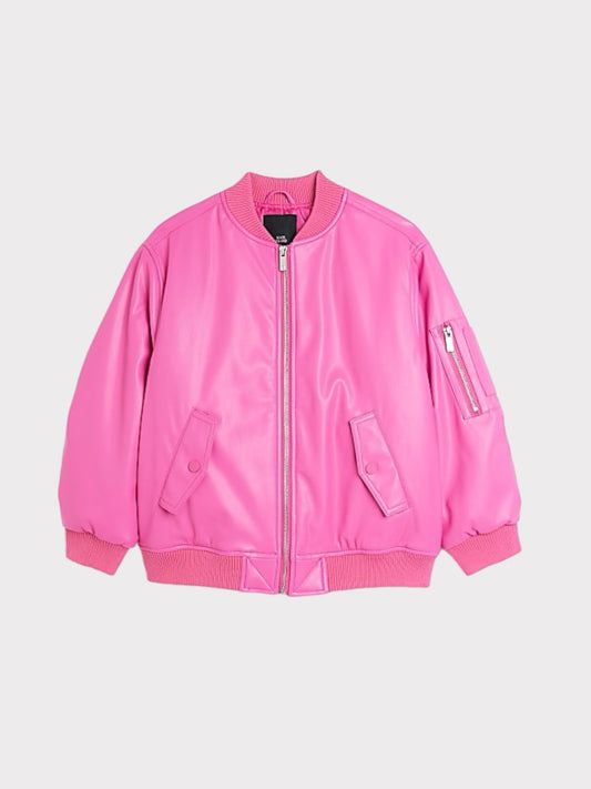 River Island Oversized bomber jacket