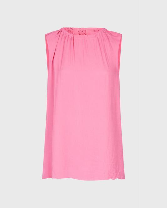 Reiss Ruched Neck Cami Blouse