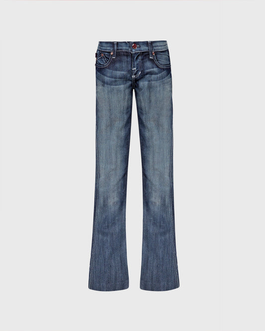 Rock & Republic Low Waist Mini Flare Jeans