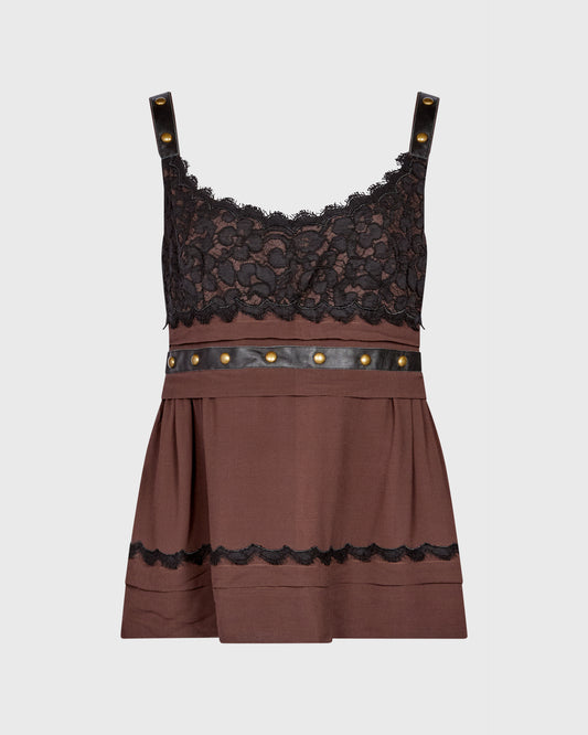 Temperly Lace Studded Cami