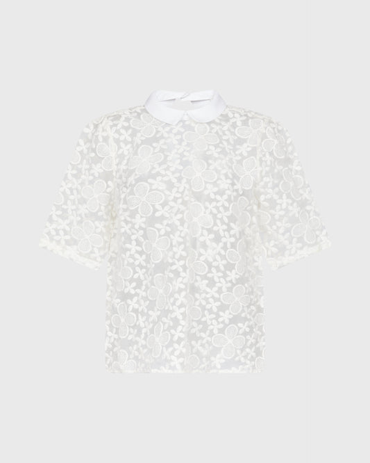 Unbranded Collared Short Sleeve Top