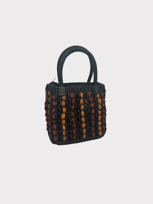 Unbranded Woven Beaded Mini Bag