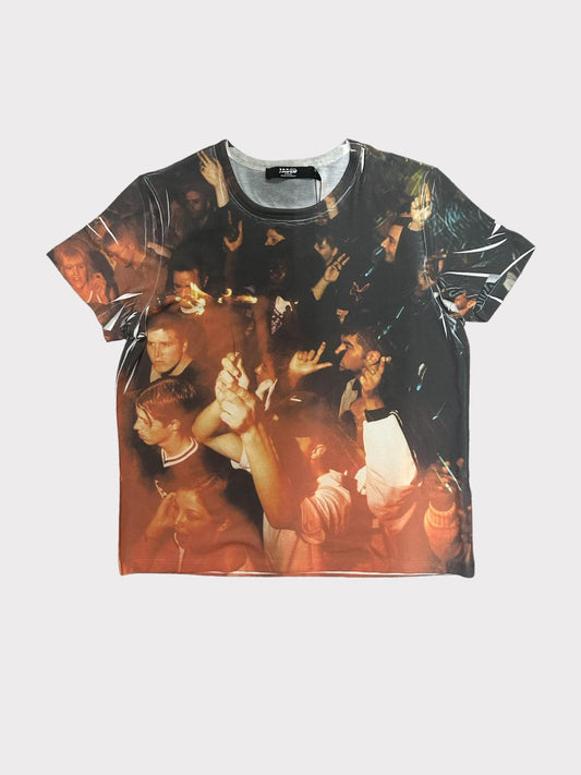 Jaded Rave Tee Sleazenation Crowd Tee