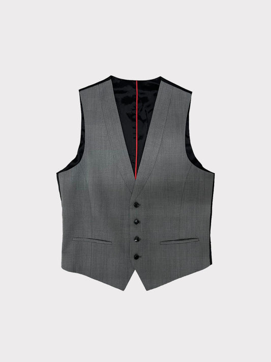Hugo Boss Grey Waistcoat
