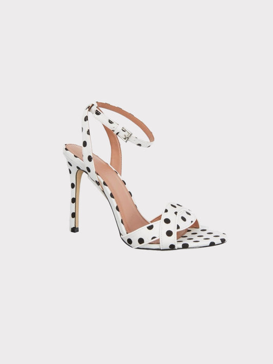Topshop Polka Dot Strappy Sandals