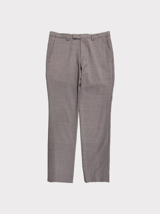 Hugo Boss Pink Trousers with Grey Check