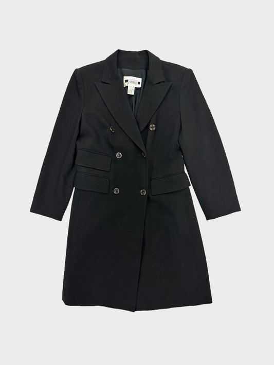 Votre-Nom Long Jacket With Tortoise Buttons