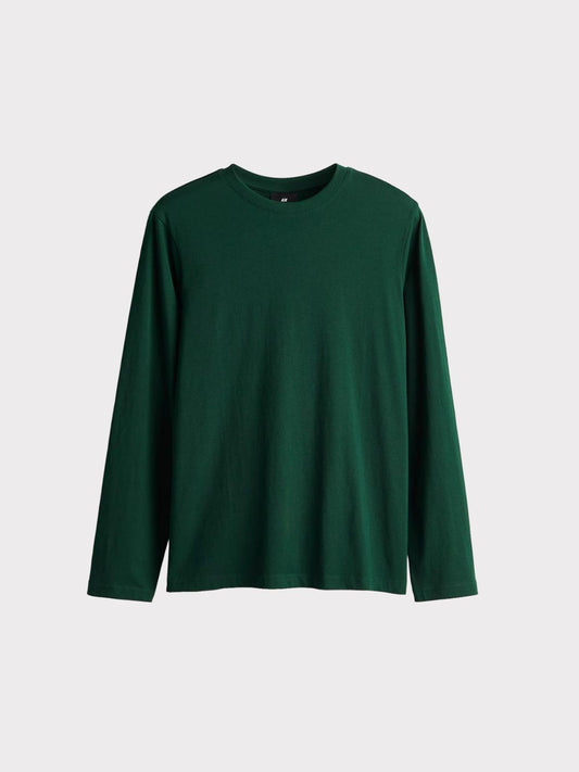 H&M Long Sleeve Classic Crew Neck