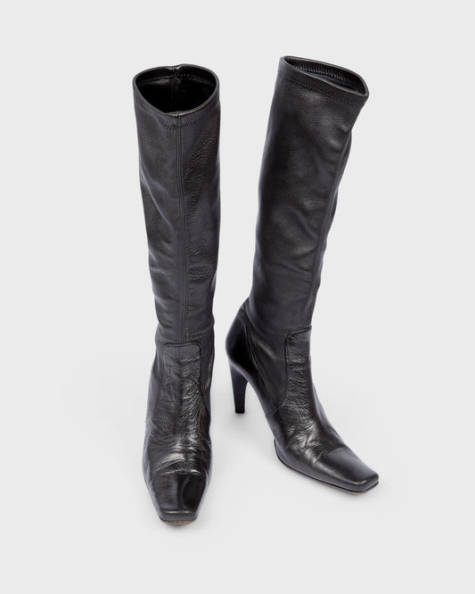 Nine West Stretch Knee Boots