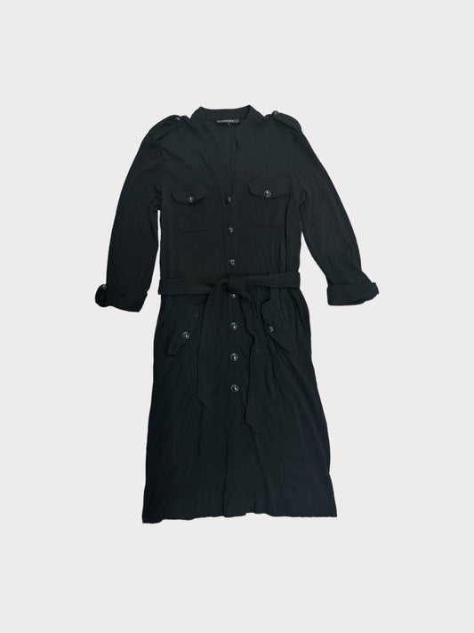 Jaeger Long Jersey Shirt Dress