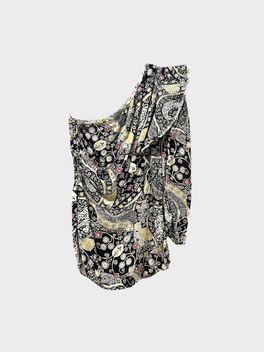 Isabel Etoile Marant One Shoulder Floral Top