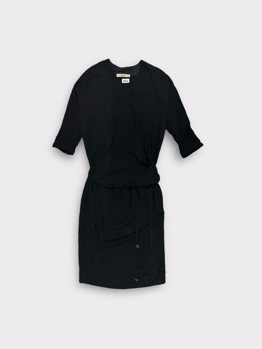 Humanoid Wrap Dress With Cut Out Stomach