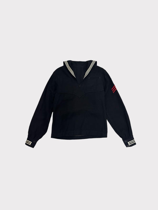 Thick Sailor Style Top with Embroidery
