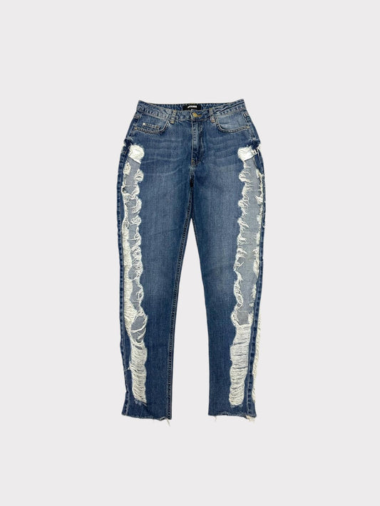 MissGuided Shredded Jeans