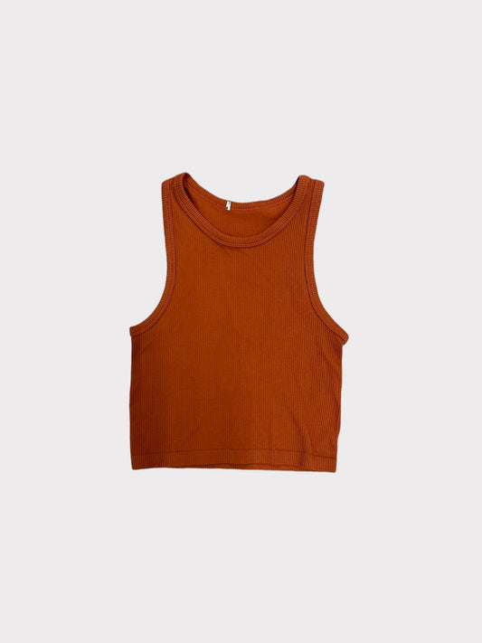 H&M Ribbed Cropped Vest Top