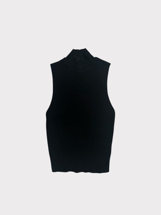 Zara Black Turtle Neck Vest