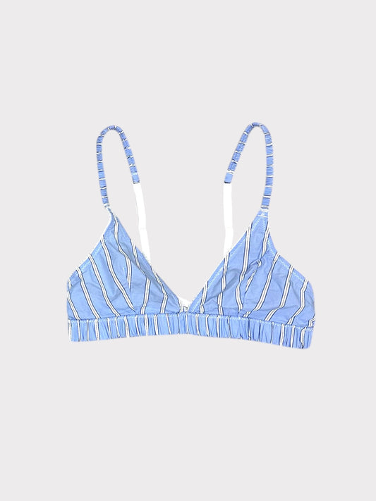 ASOS Design Blue & White Striped Bralet